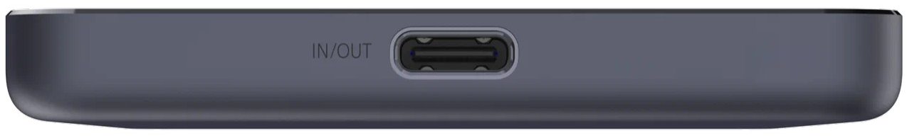 Портативный аккумулятор Xiaomi Super Slim Magnetic Power Bank 5000mAh черный BHR08PMGL